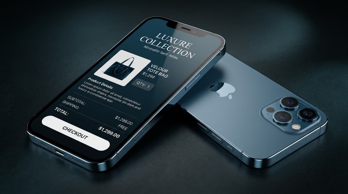 Plataforma de E-Commerce a Medida en Smartphone